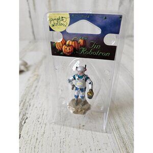 Lemax 10 robotron robot trick or treater Halloween accessory boy people